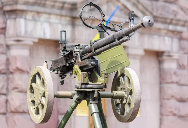 Sovjetleger wereld war2 tijd machinegeweer — Stockfoto