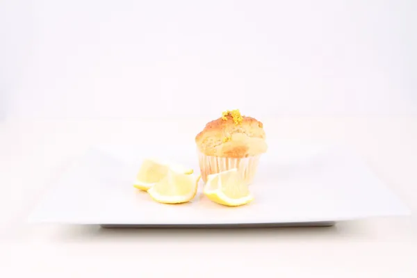 Zitronenmuffin — Stockfoto