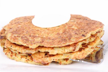 Patates pan kek krem