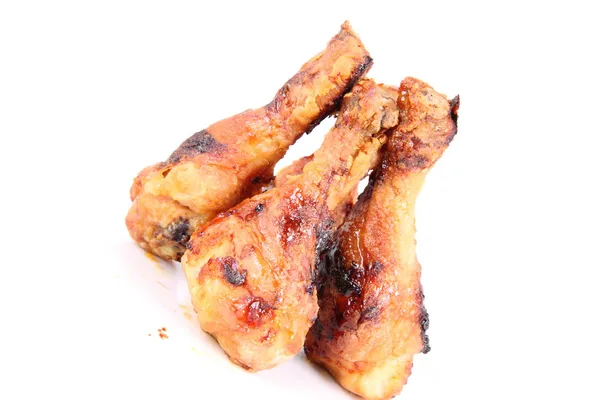 Pernas de frango fritas — Fotografia de Stock