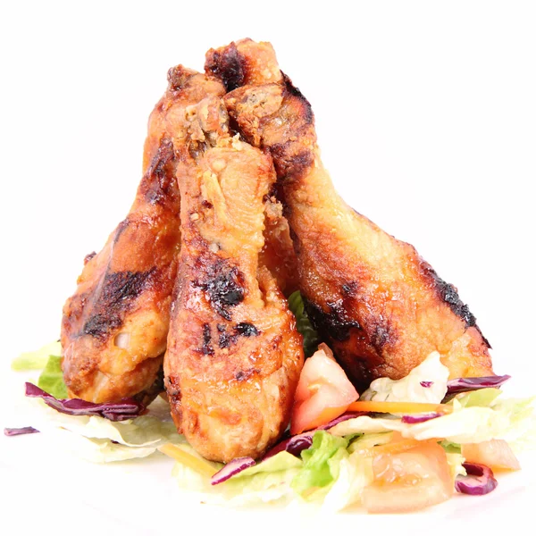 Gambe di pollo fritte — Foto Stock