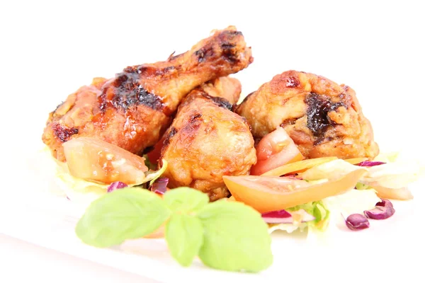 Gambe di pollo fritte — Foto Stock