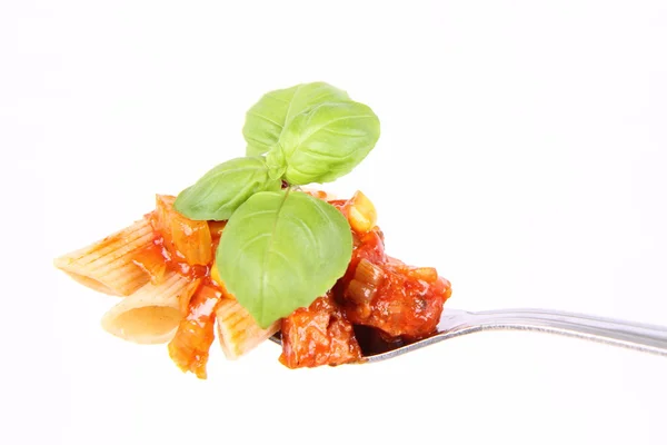 Pasta with sauce — Stock Photo, Image