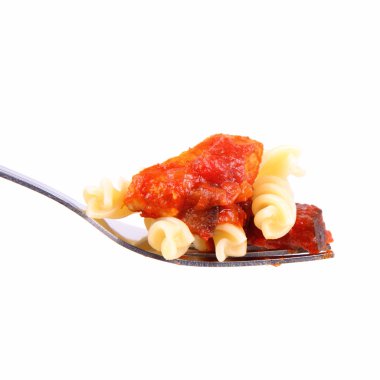 Düdük makarna sosu ile