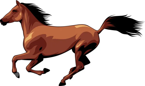 Caballo — Vector de stock