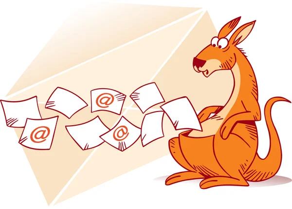 ¡Wallaby! — Archivo Imágenes Vectoriales