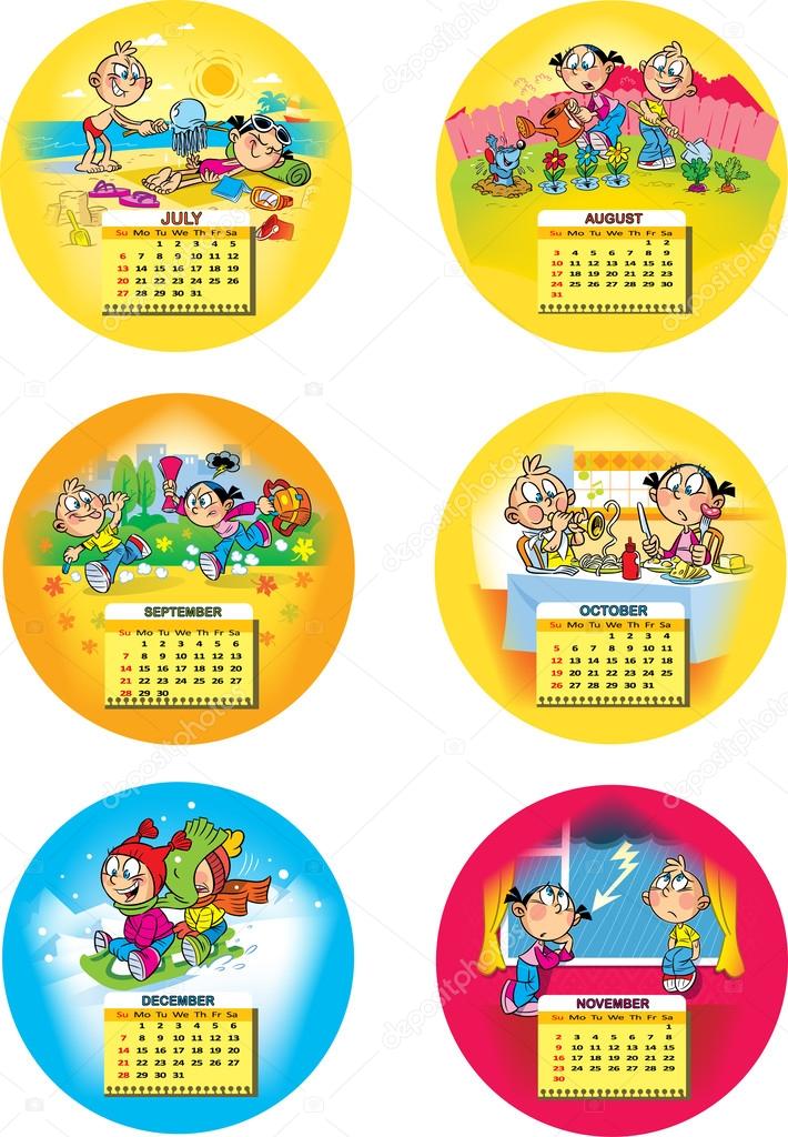 Children's calendar