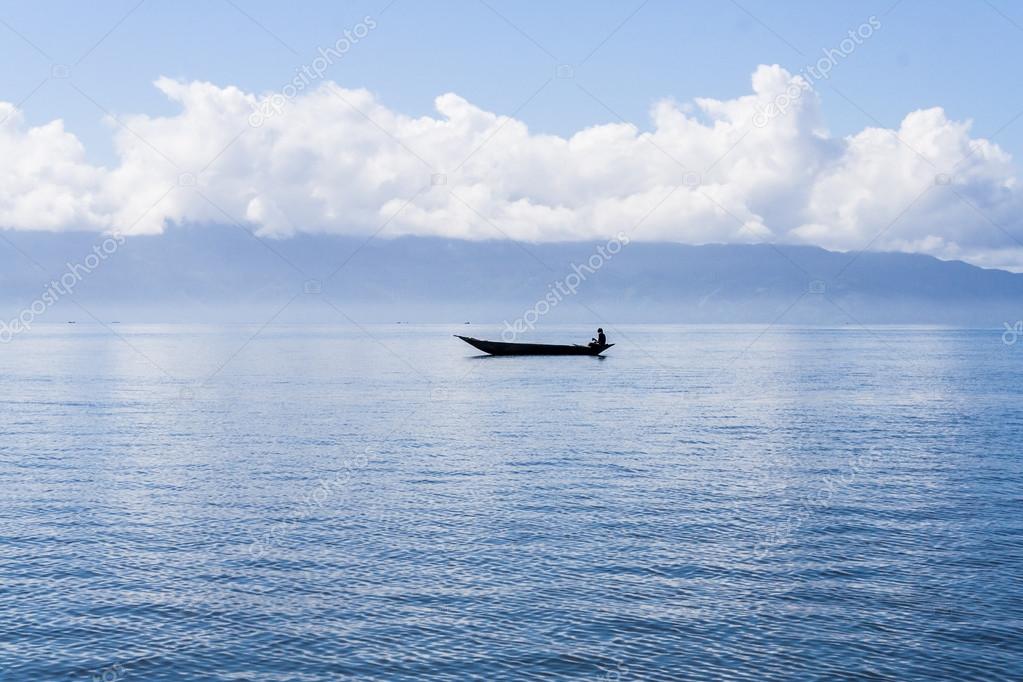 balık bot kano — stok foto © pierivb #12539950