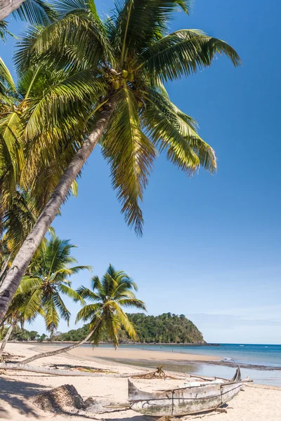 Paesaggio tropicale spiaggia — Foto Stock