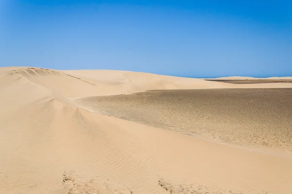 Sand dunes of desert of desert — Stock Photo, Image