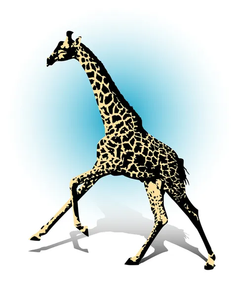 Giraffa Vettoriali Stock Royalty Free