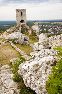 arka plan olsztyn şehrin eski sur.