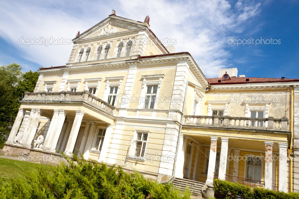 Raczynski palace in Zloty Potok