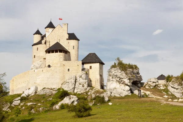 Castillo en Bobolice - Polnad —  Fotos de Stock