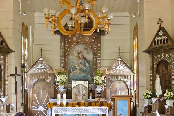 Intérieur de la chapelle à Ojcow — Photo