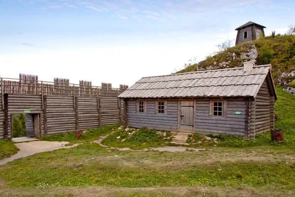 Birow berg - gamla byn. — Stockfoto