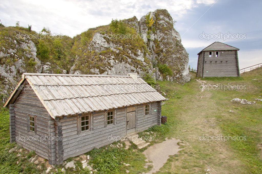Old settlement on Birow mountain.