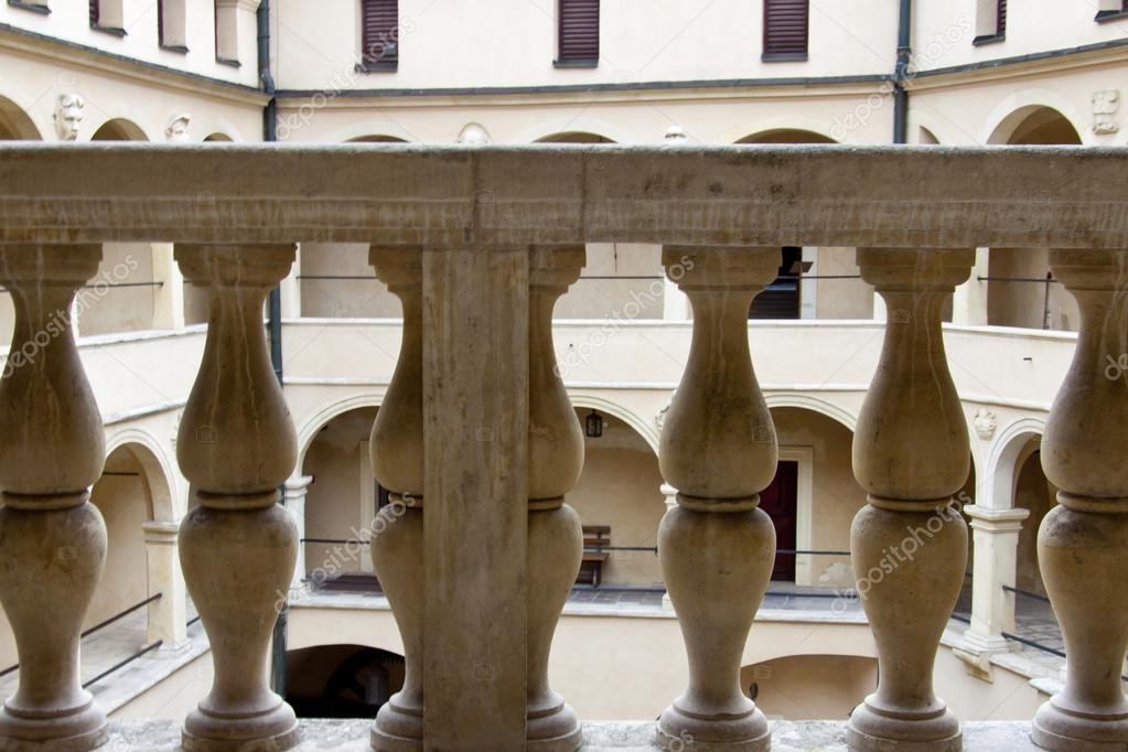 Stony balustrade - Pieskowa Skala