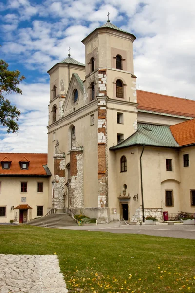 Monasterio benedictino Cracovia Tyniec, Polonia . — Foto de Stock