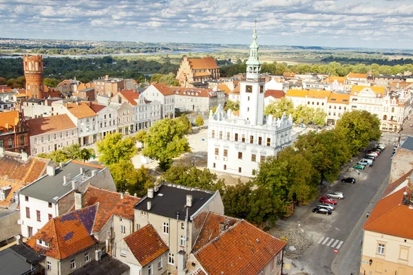 City hall building - Chelmno, Poland. — Stock Photo, Image