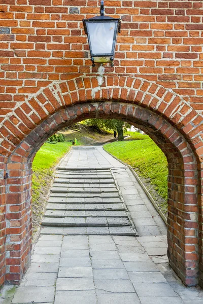 Stare bramy - frombork — Zdjęcie stockowe