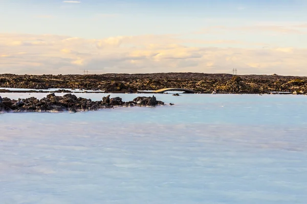 冰岛-蓝色礁湖温泉. — 图库照片#