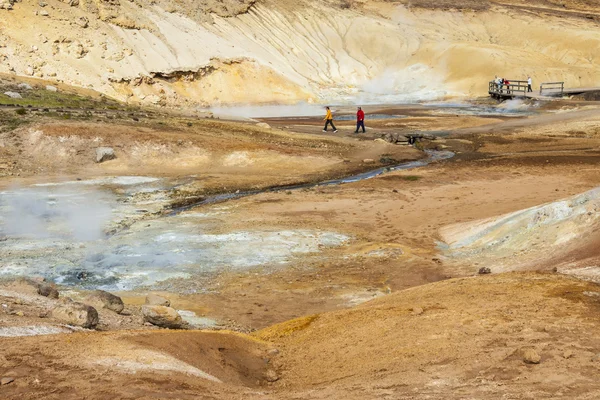 Islandia - zona geotérmica . — Foto de Stock