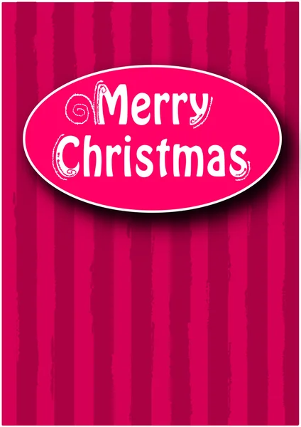 Merry christmas text — Stock Vector