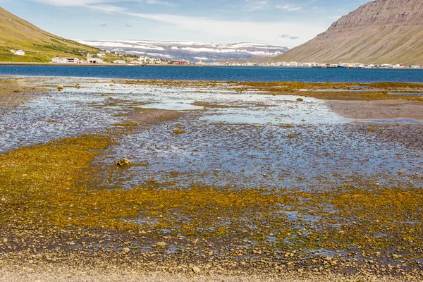 Isafjordur town - Island. — Stockfoto