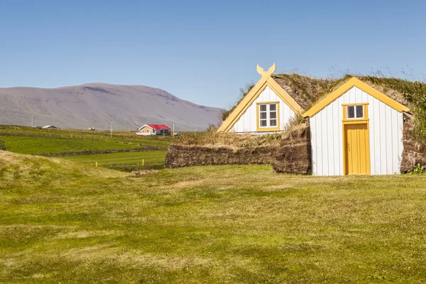 Glaumber gammal gård - Island. — Stockfoto