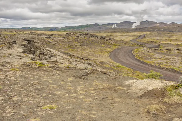 Paysage volcanique - Islande . — Photo