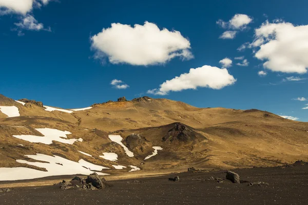 Paisaje volcánico - interior de Islandia . — Foto de Stock