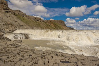 cascada de Gullfoss - Islandia.