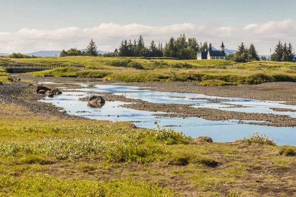 Pingvellir valley - Iceland. — Stock Photo, Image