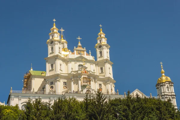 Pochaiv klášter svaté dormition - Ukrajina. — Stock fotografie