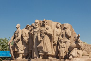 Ukrayna - kiev reunion için anıt.