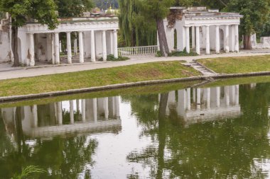 İskenderiye Park, bila tsherkva, Ukrayna, Avrupa eski bina.