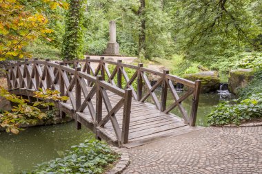 ahşap köprü sofiyivsky Park - uman, Ukrayna.