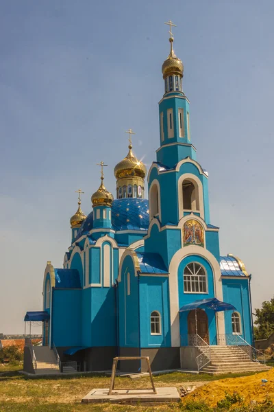 Iglesia ortodoxa en Sharhorod - Ucrania, Europa . — Foto de Stock