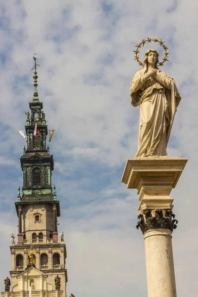 Jasna Gora Sanctuary - Czestochowa, Poland. — Stock Photo, Image