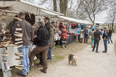 Schokland, Hollanda - 21 Nisan: İskandinav gün St