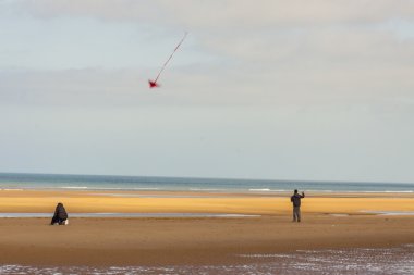 Omaha beach-normandy, Fransa.