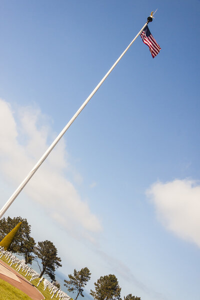 Американское военное кладбище - Омаха Бич, Нормандия, Франция
.