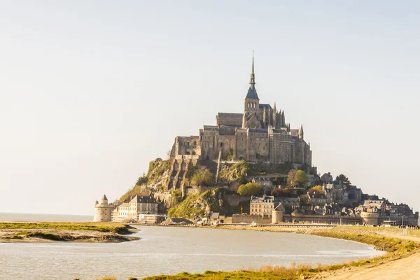 Mont saint michele - Frankrike, Normandie. — Stockfoto