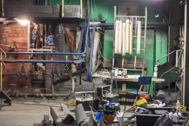 ölçme aletleri iç güç istasyonu - Polonya, pas