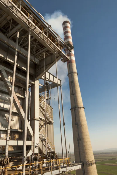 Thermal power station in Serbia - Kostolac. — Stock Photo, Image