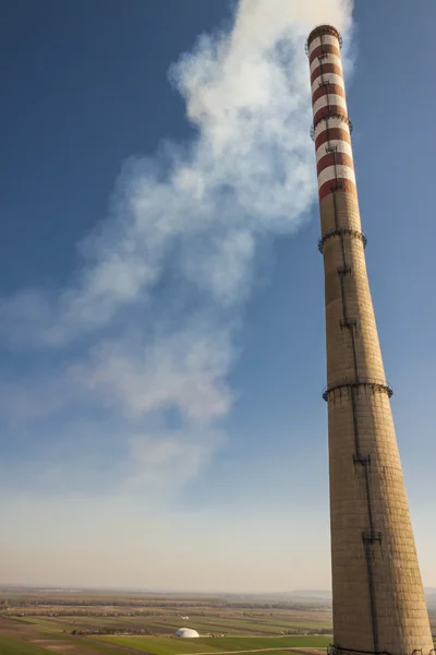 Central térmica en Serbia - Kostolac . — Foto de Stock