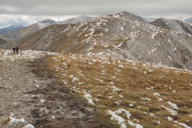 Malolaczniak - görünümünden Tatras Mountains.Autumn gün.