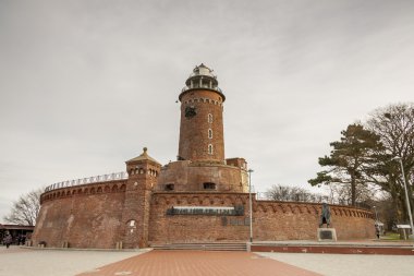 Lighthouse in Kolobrzeg - Poland. clipart