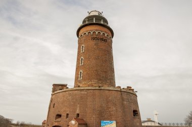 Lighthouse in Kolobrzeg - Poland. clipart